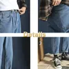 Dżinsy męskie dżinsy dżinsy kostki S-5xl solidne proste luźne luźne Kpop Kpop w stylu koreańskim spranie nastolatków denim wysokiej jakości 231013