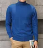 Men's Sweaters Cashmere Turtleneck Sweater Men Autumn Winter Turtle Neck Long Sleeve Solid Colors Classic Pullover Casual Man Clothes 722