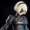 Konst och hantverk 27cm Nier Automata 2B Anime Figur Yorha No.2 Type B Action Figurer Samlingsbara PVC -figurdekorationer Modell Robot Toy Gifts 231017