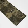 Jeans pour hommes Camouflage lettre imprimé Denim décontracté haute rue marque à la mode pantalon droit ample pantalon Cargo en plein air