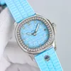 여성 비싼 다이아몬드 시계 Patk UMXC 최고의 품질 클론 기계식 감시자 Montre Pateks Luxe