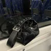 Cross Body Gothic Black Purse Hand Bag Eesthetic Wallet Crossbody Shoulder Handbag Zip Tote BagsStylishyslbags