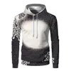 Sweat-shirt de mode printemps et automne Sublimation Blank Streetwear Sweats à capuche Polyester Vêtements à manches longues pour impression par transfert de chaleur 230915