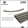 Fittings Pqy - An6 6An An-6 8.6Mm / 11/32 Id Stainless Steel Braided Fuel Oil Water Hose One Feet 0. Pqy7112-1 Automobiles Motorcycles Dh45U