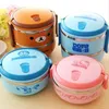 Bento Boxes Kawaii Lunch Box For Kids School Children Colorful Anime Bento Box Thermal Lunchbox Metal Food Container Storage Accesories Bowl 231013