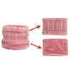 Schals Mützen Baby Hut Pompom Winter Kinder Hut Gestrickte Nette Kappe Schal Handschuhe Anzug Für Mädchen Junge Casual Einfarbig hut 231012