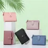 Wallets for Women Designer Wallet Fashion Purses Solid Cute Small Wallet PU Girl Clutch Purse DE919