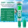 PH mètres 10 en 1 PH/EC/TDS/ORP/H2/Fertile/salinité/S.G./résistivité/température compteur de qualité de l'eau testeur multifonction numérique pour Aquariums 231017