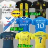 23 24 Al Nassr FC Soccer Jerseys Ronaldo Mane 2023 Neymar JR Ruben Shirts 2024 Benzema Kante Fabinho Shirt Player Fans Män KITS KITS uniform