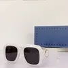 Nova carta de metal luxo designer mulheres óculos de sol moda acetato óculos placa quadrada quadro casual viagem óculos de sol grande quadro com caixa GG1022S