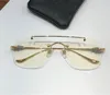 New fashion design retro square optical glasses STAINS V exquisite K gold frame classic shape simple style transparent glasses clear lenses eyewear