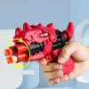 Nieuwe Dinosaurus Zachte Kogel Speelgoed Pistool Cartoon Pistool Schieten Model Launcher Plastic voor Kinderen Jongens Verjaardagscadeautjes