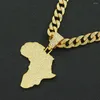 Pendentif Colliers Collier de chaîne cubaine à la mode avec carte entièrement cloutée unisexe Hip Hop cou bijoux de clavicule