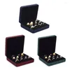 Sacchetti per gioielli Scatola per anelli Custodia per esposizione portatile di piccole dimensioni Vassoio per moda Dropship
