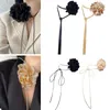 Choker Flower Ribbon Necklaces Collar Neckband Clavicle Chain Chocker Party Gift