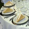 Table Napkin Cloth Polyester Napkins Restaurant Dinner Wedding Banquet Decor Supplies Party Handkerchief