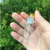 22*65*14mm 50pcs 14ml Empty Glass Bottles Aluminium Screw Golden Cap Transparent Clear Liquid Gift Container Wishing Bottle Jarsgood qt Krcn