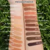 Bronzers Welghters DIY 6 Color Prywatna etykieta Blush podświetlanie proszek proszek Paleta konturowa Paleta niestandardowa Waterproof Waterproof Matte Makeup 3color Pakiet 231016