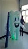 2m yüksek şişirilebilir balon şişme dişler ve diş fırçası Hastane için LED şeridi ile 9643046