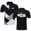 Polos hommes t-shirts Supercar série 5 t-shirts à manches courtes maillot golftennis Sport haut SUV voiture E34/E36 couleur contrastée Polo