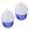 Autres fournitures d'oiseaux 2 pièces Pigeon pratique distributeur d'eau cage d'alimentation conteneur distributeur portable bol automatique