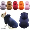 Dog Apparel Winter Hoodie Sweatshirts with Pockets Warm Dogs Clothes for Small Chihuahua Coat Puppy Cat Custume French Bulldog 231017