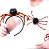 Decorations Spiders Halloween Clapping Bracelet Hallow Scary Headband Brooches DIY Decoration Pendant Ornaments Kids Party CPA7045