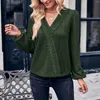 Women's Sweaters Fashion Casual Autumn And Winter Trend V Neck Imitation Sweater Lace Long Sleeve Top Athletic Shirts Women Summer