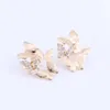 Women Luxury Dubai Gold Color Butterfly Necklace Earring Ring Bangle Wedding Party Costume Accessories Jewelry Set