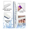 Nail Files 3PcsLot Halfmoon Nails File 80 100 150 180 240 320 Doublesided Strong Sandpaper Thick Sanding Stylist Supplies 231017