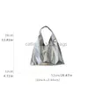 Sacs à bandouliers Cross Cross Body Capacité Sacs Silver Hobos pour et designer Brandage de luxe Sacs à main 2023 Leathercatlin_fashion_bags