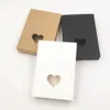 Presentförpackning 20st/lot Brown Kraft Paper Boxes Drawer Box Phone Present Craft Soap Box Jewelry Storage Box 231017