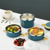 Bento-Boxen, mehrschichtige Lunchbox für Erwachsene, Büroangestellte, großes Fassungsvermögen, lebensmittelechter Edelstahl, Bento-Box, Lebensmittelbehälter, Schule, Picknick, 231013