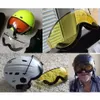 Ski Helme LOCLE MONOD MS95 MS99 SKI HELTE VISOR SESPERSCHLAFT UV Schutz Outdoor Skateboardhelm Helm für Skibergsteiger 231016