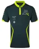 Costume polo de course F1 Formule 1, T-shirt à revers respirant d'été avec la même personnalisation