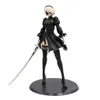 Konst och hantverk 27cm Nier Automata 2B Anime Figur Yorha No.2 Type B Action Figurer Samlingsbara PVC -figurdekorationer Modell Robot Toy Gifts 231017