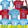 2023 2024 RC Celta de Vigo Soccer Jerseys Strand Larsen Bamba Paciencia Fran Beltran IAGO ASPAS MINGUEZA De La Torre Miguel à la maison 23 24 Chemise de football pour hommes et enfants