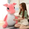 Bambole di peluche 40/60/80 cm Kawaii Dinosauro Peluche Ripiene Dino Giocattolo Bambini Huggable Animale Drago Peluche Cuscini Cartone animato Regalo per bambini 231016