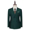 Męskie garnitury Blazery Slim Fit Man Blazer Office Blazer Suit Męskie Kurtki ślubne Kurt Juit Cartoat Casual Dost-Breasted Business Suit 231016