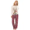 Familjsmatchande kläder Kläder Set Mamma Daddy Baby Girl Boy Family Look Winter 2024 Year Mother Daughter Cotton Family Matching Christmas Pyjamas 231016