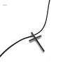 Pendant Necklaces Necklace Retro Design Simple Leathers Cord Unisex Perfect For Daily Wear