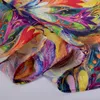 Scarves BYSIFA Luxury Pure Silk Scarf Shawl Women Spring Autumn Long Scarves Ladies Brand Silk Neck Scarf Foulard 231016