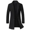 Men's Wool Blends Winter Jacket Long Coat Single Breasted Peacoat Casual Men Overcoat Blend Jackets Brand Clothing safewfb 231017