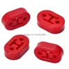 Ganci corti di scarico / silenziatore in poliuretano 4 pezzi / lotto Silenziatore rosso o blu Pqy8952 Consegna drop