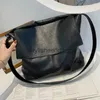 Umhängetaschen Cross Body Big Black Messenger Bag Female Luxus Leder Umhängetasche große Kapazität Alle Handtaschen Frauenmarke Design Crossbody Bagstylisheendibags