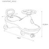 الدراجات ركوب الدراجات Dokitoy Twist Car Children yoyo يمكن للبالغين الجلوس على عجلات عالمية مضادة للانحدار تهتز السيارة الجديدة Hotsale 2023 Drop Shopping Q231017