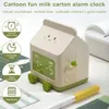 Horloges de table Type-C Réveil Rechargeable Boîte à lait Forme Écran lisible multifonctionnel pour le compte à rebours du réveil des enfants