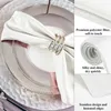 Table Napkin Cloth Polyester Napkins Restaurant Dinner Wedding Banquet Decor Supplies Party Handkerchief