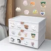 50 Stück/Pack Kawaii Tiere Aufkleber, wasserfeste Vinyl-Aufkleber für Gepäck, Wasserflasche, Laptop, Auto, Planer, Scrapbooking, Telefon, Mac, Tür-Wandaufkleber