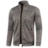 Sweats à capuche pour hommes Sweatshirts Hommes Vestes à glissière Sweat-shirt à col debout en plein air Streetwear Manteau décontracté Manteaux à manches longues Vêtements M4XL 231016